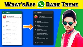 How to enable dark theme in whats app|WhatsApp Black Mode-Ultimate Easy Trick !👌👌 screenshot 5