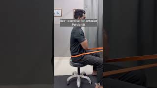 Best exercise for anterior pelvic tilt #anteriorpelvictilt #posture #alignment #exercise #physio