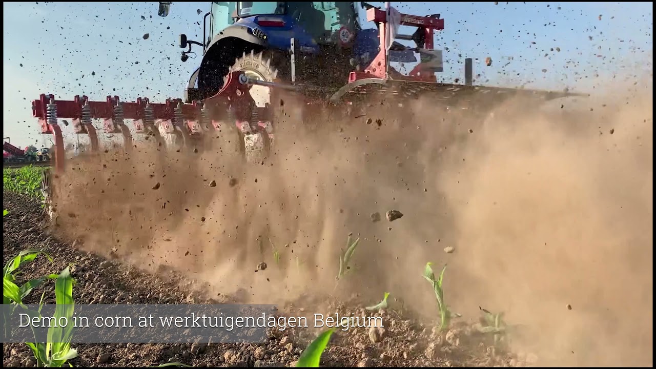 Ecoweeding Spike rotoweeder results in different crops