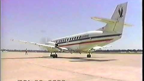 American Connection Jetstream 41 startup at SPI