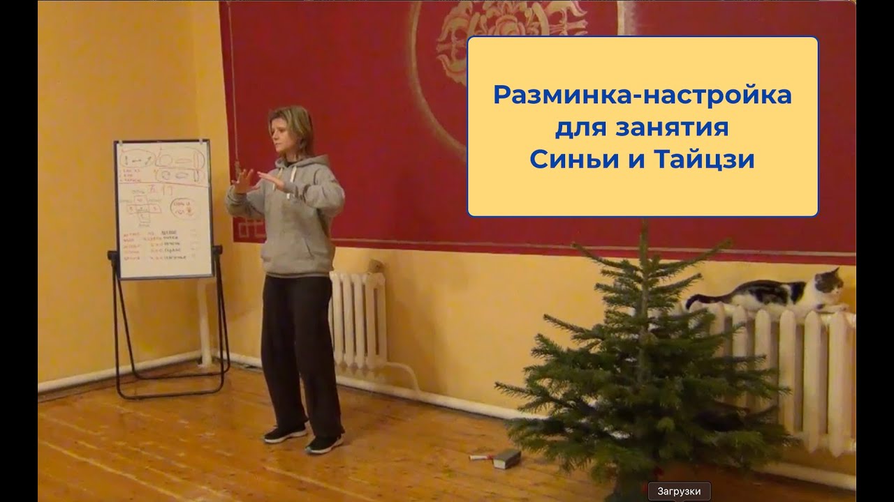 Тайцзицюань и Синьи. Вариант общей разминки и настройки перед тренировкой.