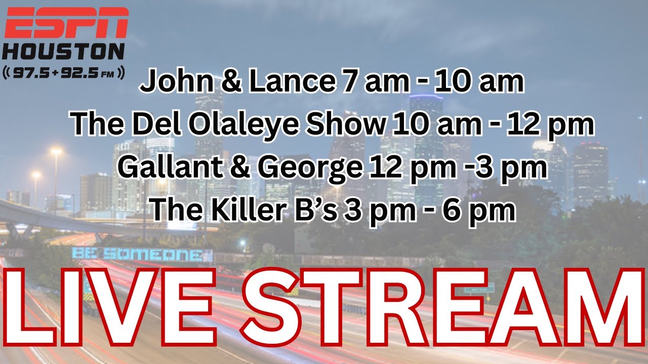 ESPN Houston Live: July 22, 2024