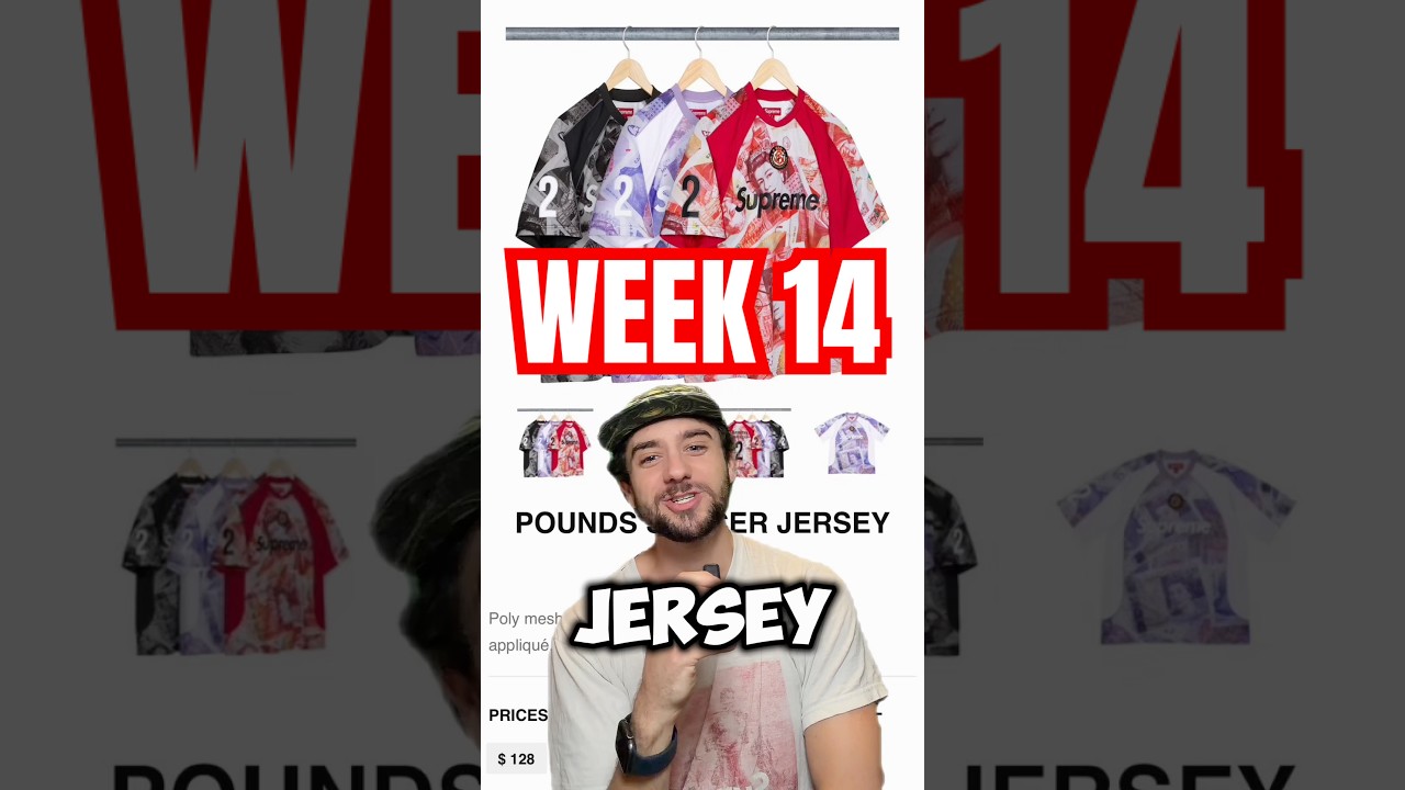 Список товаров Supreme Week 14 