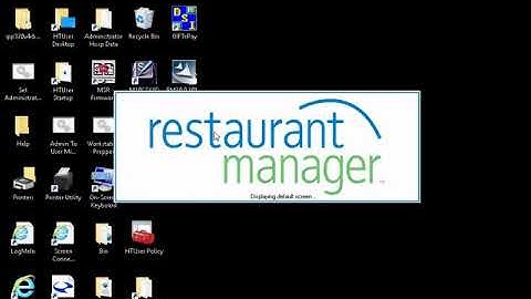 Restaurant Manager POS System - Multi Column Modifiers