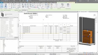 Revit 2021: Switchboard Circuit Phase Selection