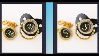 Black Bling Baby Pacifier