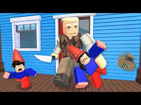 WE BECAME THIEVING GNOMES | Roblox Burglin Gnomes