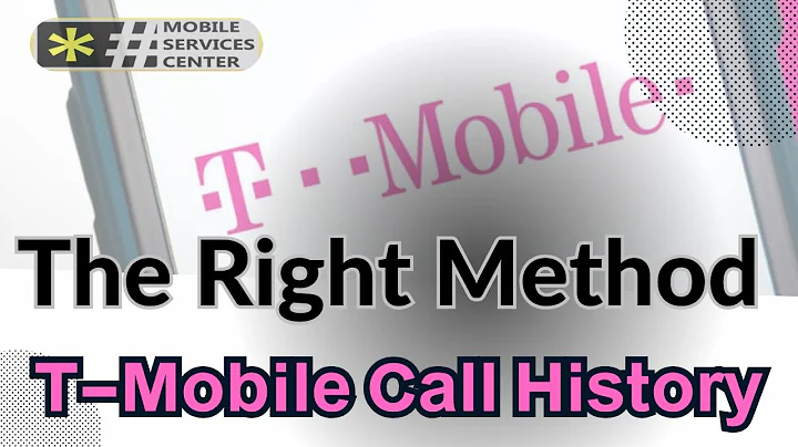 The right method to access your T Mobile call history