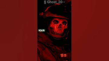 §#ghost Shadow Company is Afraid of Ghost - Ghost MW2 Edit #ghost #mw2