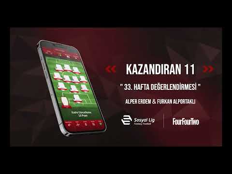 Kazandıran 11 - 33. Hafta #SosyalLig #KazanmakİçinOyna #FanteziFutbol