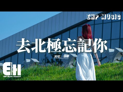 羊羊 - 去北極忘記你『去北極忘記你，可不可以 從此隱姓埋名，往南看回去，唯一看似眼淚的東西。』【動態歌詞MV】