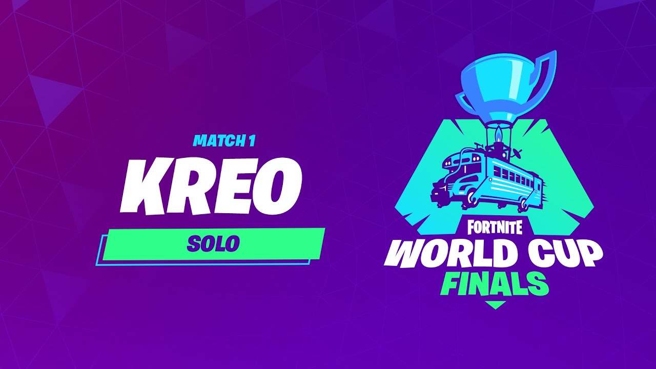 Fortnite World Cup Solo - Kreo - Match 1 - Video found by iFireMonkey.
Video uploaded to UnlistedVideos by The Fearful Dude.