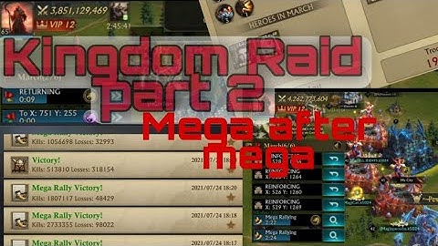 KoA HOS(5024) RAID ACTIONS {PART 2}| King of Avalon