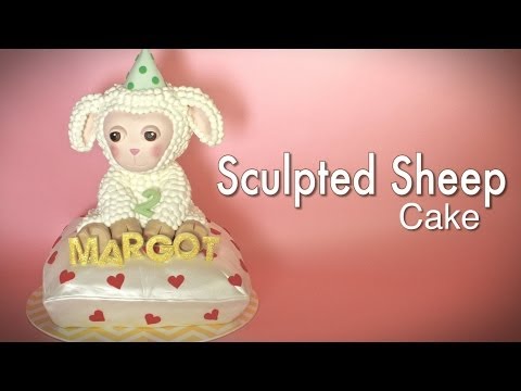 Sculpted Sheep Cake