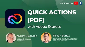 Quick Actions (PDF) with Adobe Express