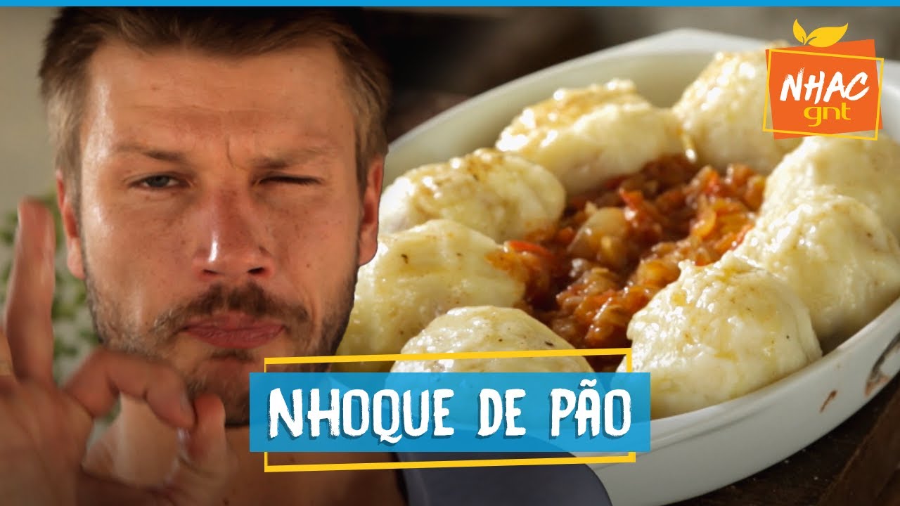 Nhoque de batata recheado com pão | Rodrigo Hilbert | Tempero de Família