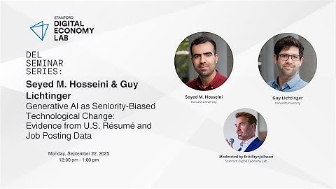 Seyed M. Hosseini and Guy Lichtinger: Generative AI as Seniority-Biased Technological Change