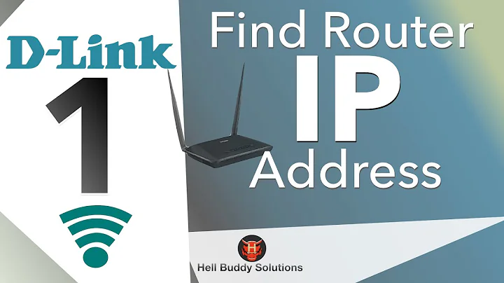 Set Up Router (D-link) Wi-Fi password Part 1 -- Find IP Address