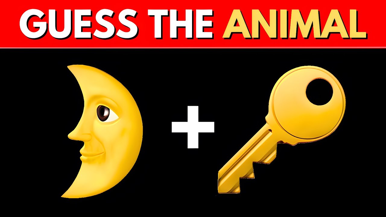 GUESS The ANIMAL By Emoji YouTube