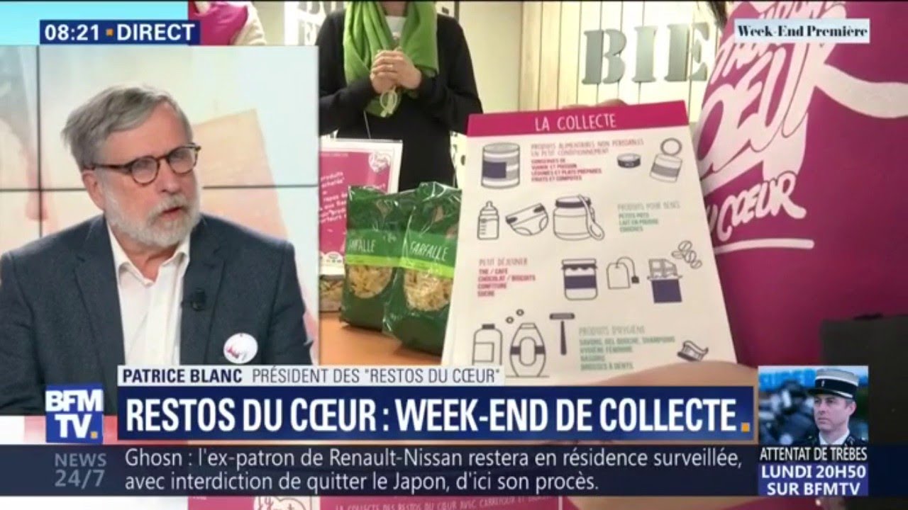 Vous voulez aider les Restos du cœur? Voilà ce dont ils ont besoin bfmtv i shot the sheriff