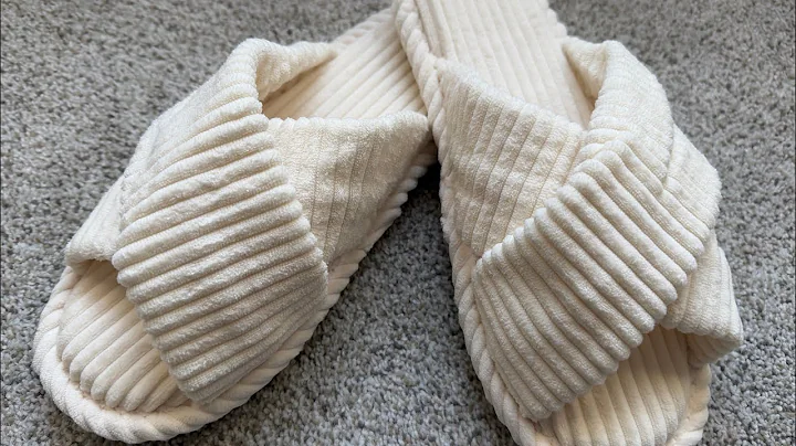 Cozy & Soft Corduroy Ribbed Slippers - Great Gift Idea and Comes in 20 Colors!
