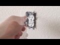 How to hide the cord for a wall-mounted TV How to hide the cord for a wall-mounted TV