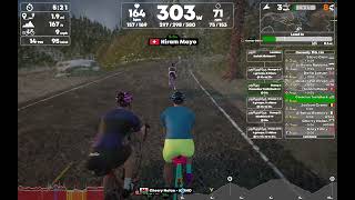 IndieVelo race. Better than Zwift !? yeah