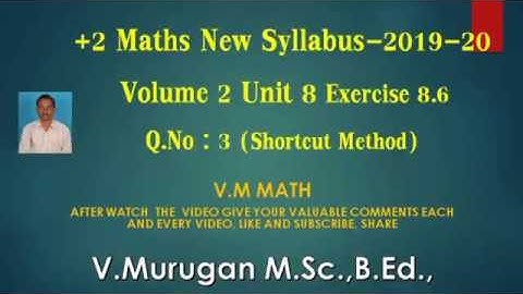 12th Maths volume 2 Unit 8 Differentials and Partial Derivatives