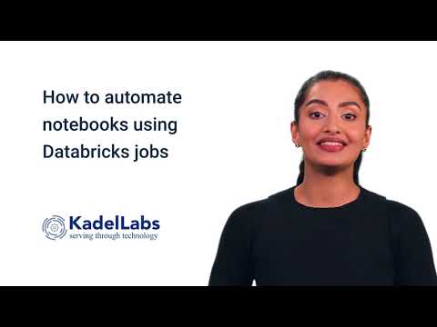 How to automate notebooks using Databricks jobs.