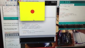 Physical Computing - Sending Serial Data from Arduino Circuit to Processing Application