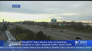 Rate Of Deadly Crashes In Massachusetts Doubled In April, Despite 50% Less Traffic
