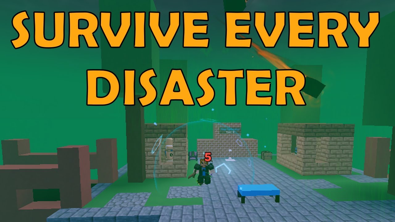 How to survive every disaster! | Roblox Bedwars - YouTube