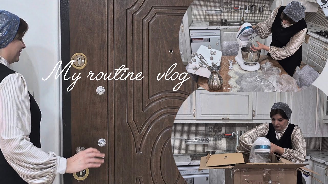 My Routine Vlog /“Finally Here! My New Mixer is Here! 🤩”