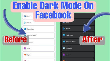 How To Enable Dark Mode On Facebook Account | Easy Steps | #DhesvieBCTV