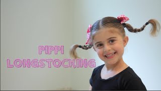 How to Do The Pippi Longstocking Hairdo!