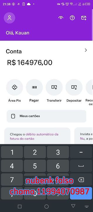 DOWNLOAD APK NUBENK FAKE+ COMPROVANTE - YouTube