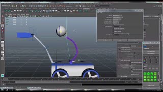 Mini Robot Rigging tutorial Urdu \ Hindi ( part 1 ) Maya Rigging