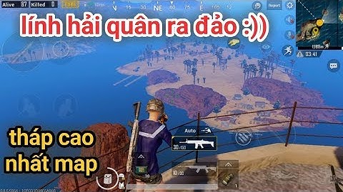 PUBG Mobile - Khám Phá Ngọn Tháp Cực Cao Trên Đảo Sa Mạc | Combo MK14 + AWM