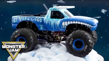 Ice El Toro Loco Monster Jam Truck 360 Turntable Views | Monster Jam