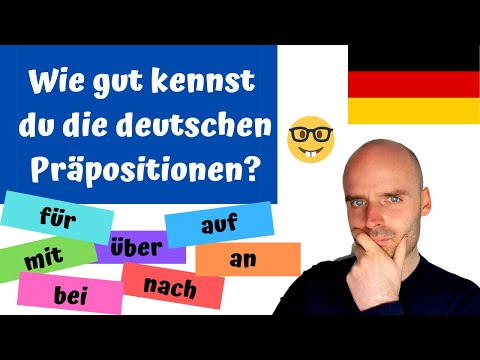 Verben + Präpositionen | A2 B1 B2 | Learn German | Deutsch lernen