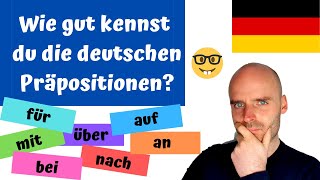 Verben   Präpositionen | A2 B1 B2 | Learn German | Deutsch lernen