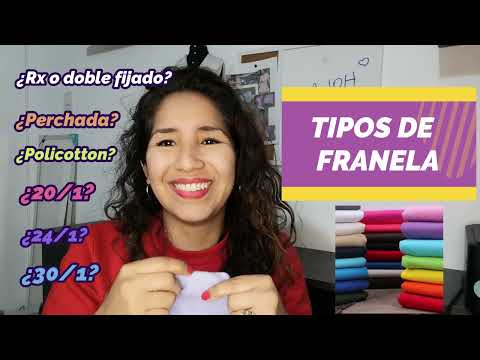 Video: ¿La franela está bien tejida?