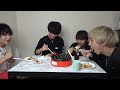 みんなでたこ焼きパーティーやで〜！！！！