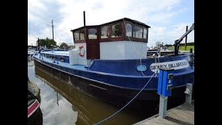 1951 Custom John Harker Humber  Barge 'Sidney Billbrough' £140,000 email uptonboatsales@tingdene.net