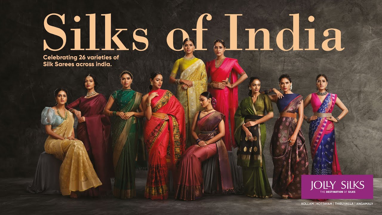 12 Different types of famous Silks in India