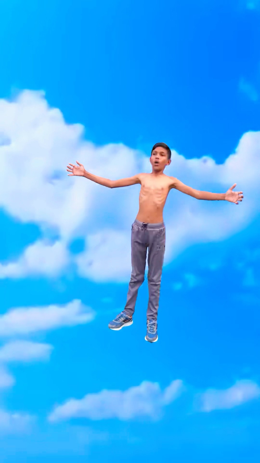 Started flying in the air. ??? #shortvideo #funnyvideo