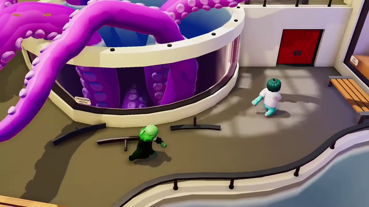 Fighting le Kraken- Gang Beasts update