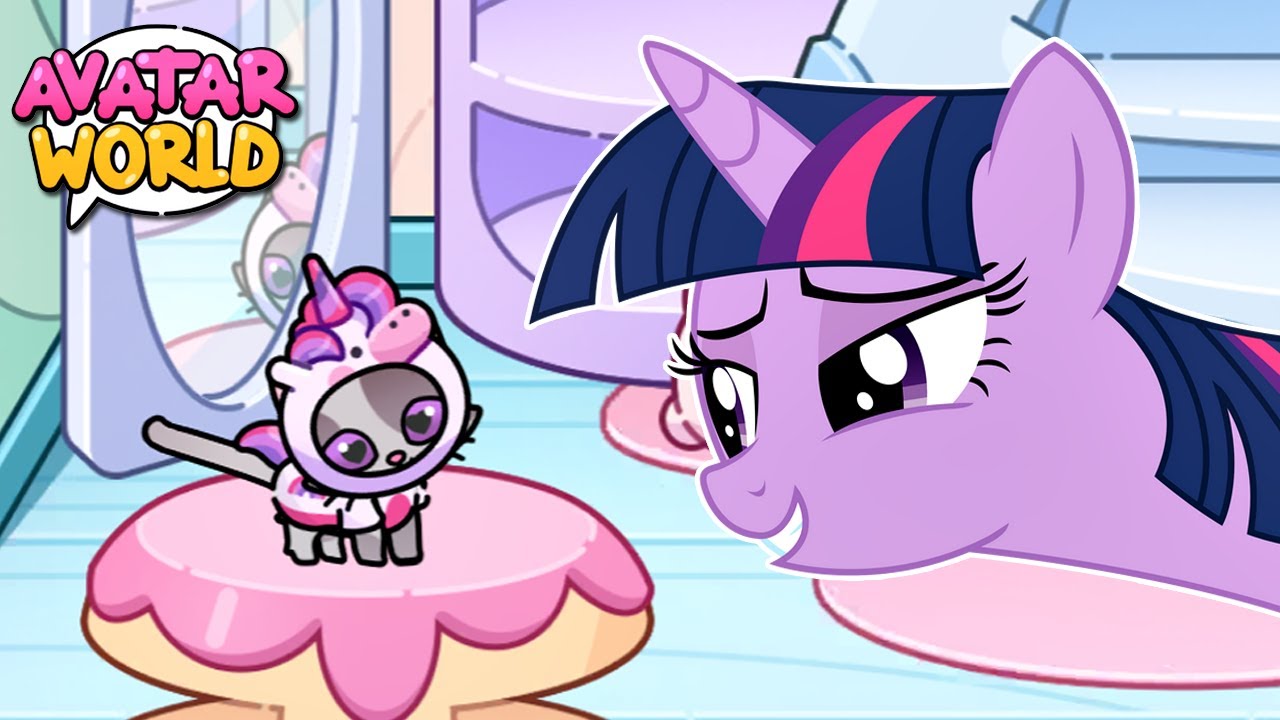 CRIANDO GATINHOS PARA AS MANE SIX no AVATAR WORLD #LuliRarity