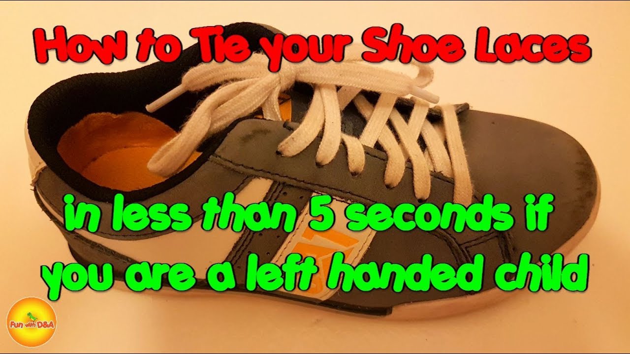 How to Tie Shoelaces for Left Handers (Teacher-Made) - Twinkl - Easiest Way To Tie Shoelaces For Left Handers