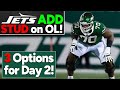 Welcome to ny olu fashanu  3 options for jets on day 2 of draft